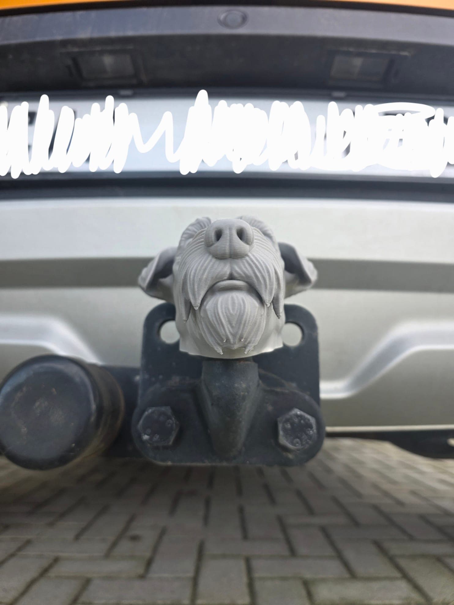 Custom Animal-Head Tow Hitch Covers - photo 3