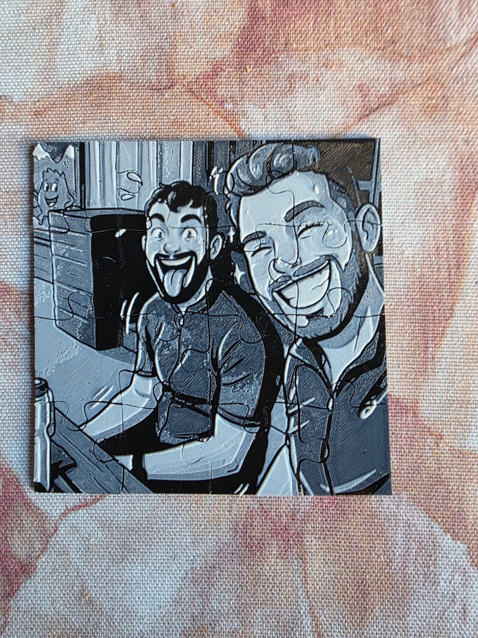 3D Printed Photo Jigsaw Puzzle - photo 2