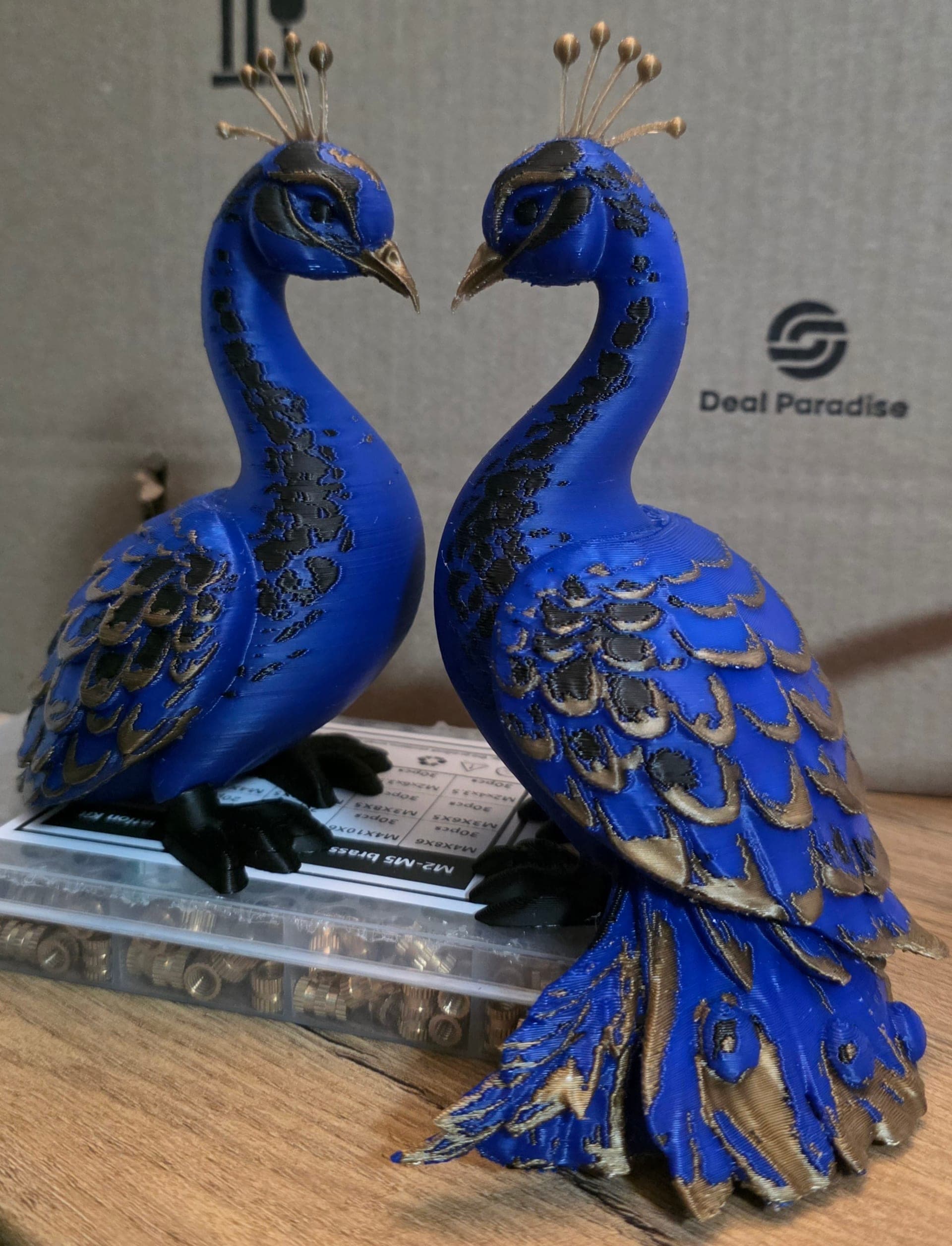 The finished pair