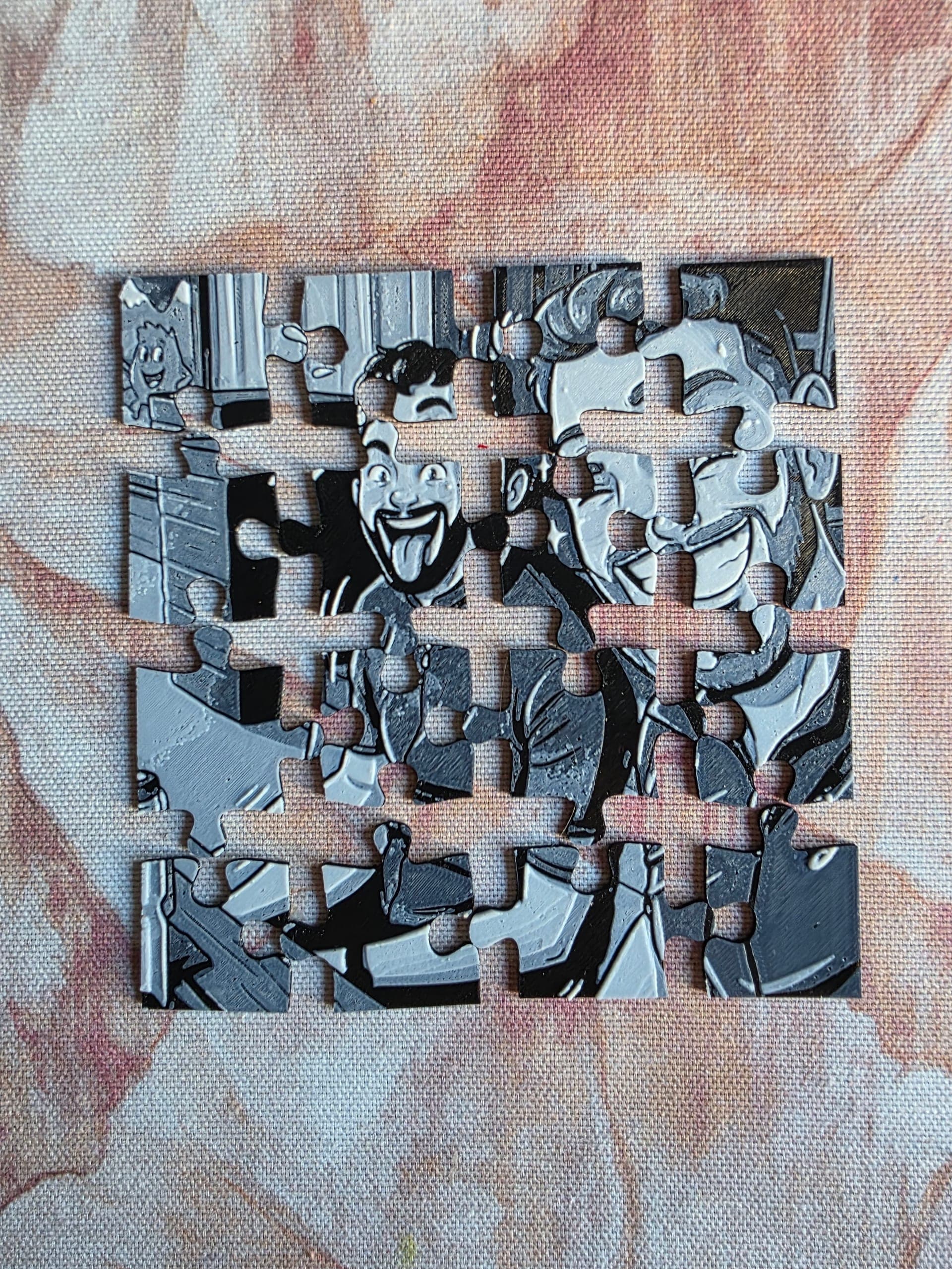3D Printed Photo Jigsaw Puzzle