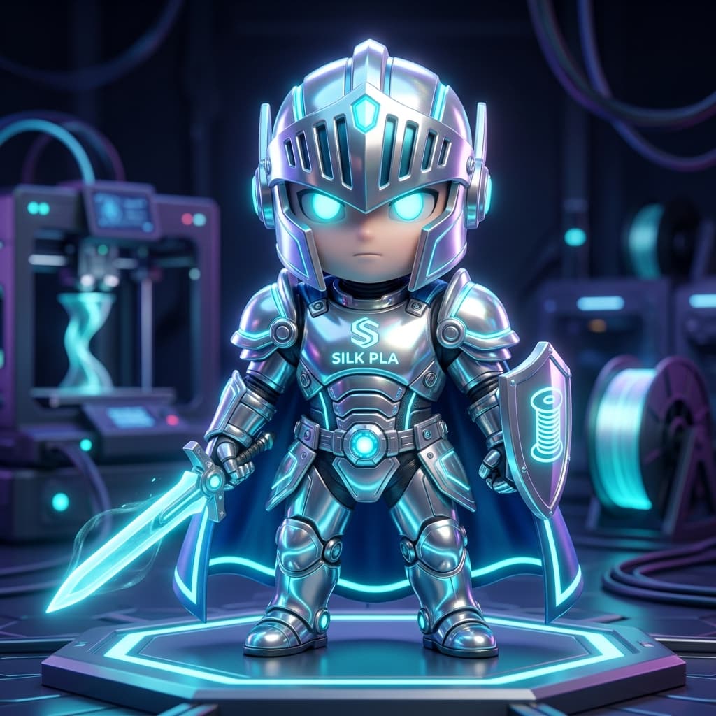 Silk PLA Mascot